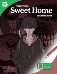 Cover image for The Official Sweet Home Coloring Book: 46 Original Illustrations to Color and Enjoy