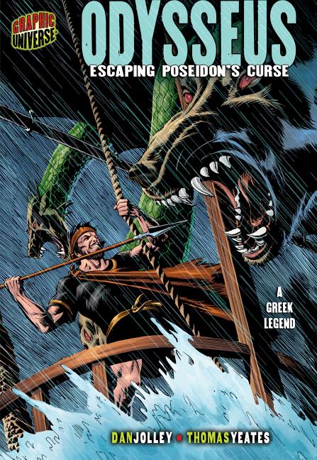Cover image for Odysseus: Escaping Poseidon's Curse: A Greek Legend