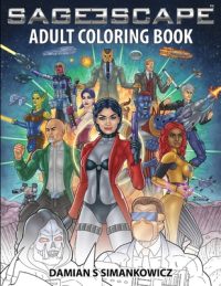 Cover image for Sage Escape: Adult Coloring Book