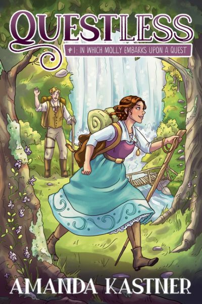 Cover image for Questless #1 In Which Molly Embarks Upon a Quest: An All-Ages Graphic Novel Adventure