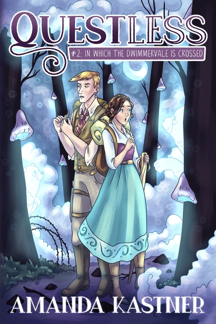 Cover image for Questless #2 In Which the Dwimmervale is Crossed: An All-Ages Graphic Novel Adventure