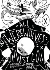 Cover image for All Werewolves Must Go: Inktober 2016 Sketchbook