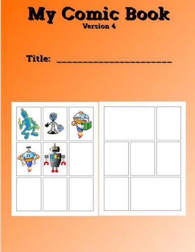 Cover image for My Comic Book: Create Your Own Comic Book Version 4