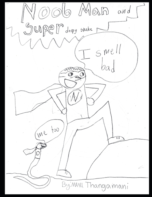 Cover image for Noob Man and Super Derpy Snake