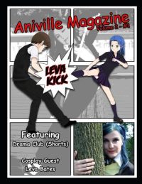 Cover image for Aniville Magazine Volume 2 #1 - Leva Bates