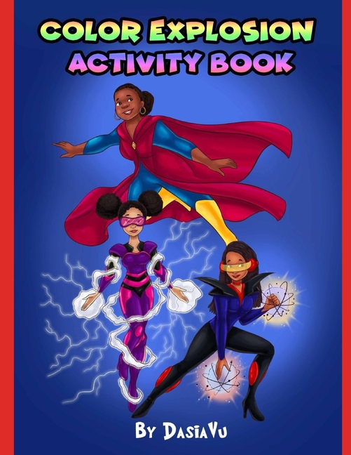 Cover image for Color Explosion Activity Book