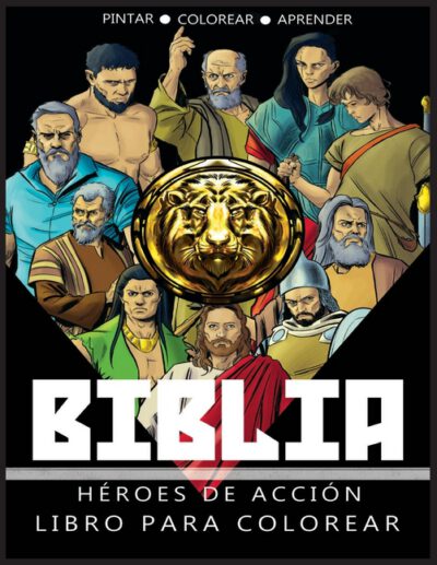Cover image for Héroes De Acción: Libro Para Colorear