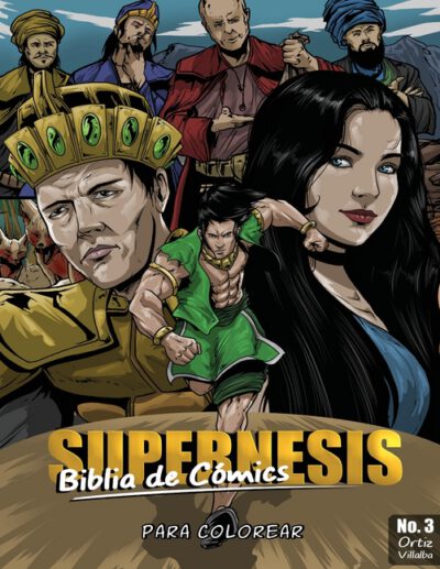 Cover image for Supernensis Biblia De Comics No. 3: Para Colorear