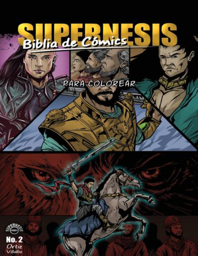Cover image for Supernesis Biblia De Cómics No. 2: Para Colorear