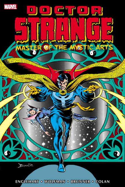 Cover image for Doctor Strange: Master of the Mystic Arts Omnibus Vol. 1 Frank Brunner Doctor St Range & Clea Cover