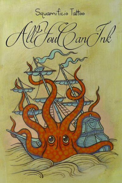 Cover image for AllYouCanInk tattoo book