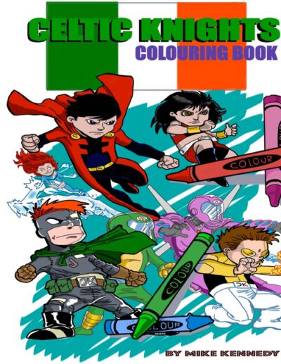 Cover image for Celtic Knights Colouring Book