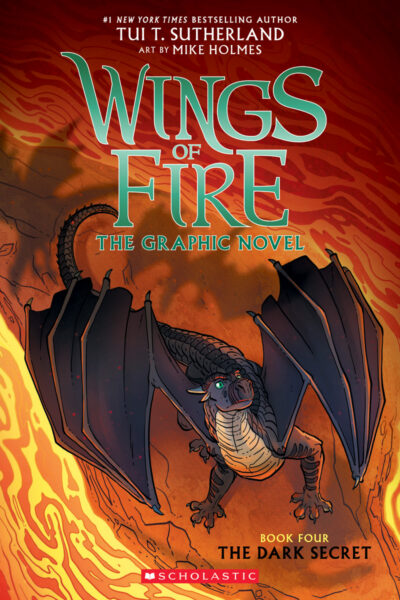 Cover image for The Wings of Fire: The Dark Secret: A Graphic Novel (Wings of Fire Graphic Novel #4): Volume 4