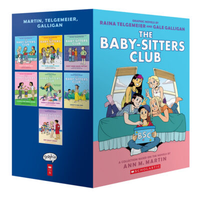 Cover image for The Baby-Sitters Club Graphic Novels #1-7: A Graphix Collection: Full Color Edition: Full-Color Edition