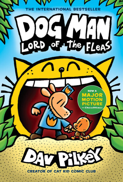 Cover image for Dog Man: Lord of the Fleas: A Graphic Novel (Dog Man #5): From the Creator of Captain Underpants: Volume 5