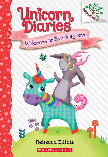Cover image for Welcome to Sparklegrove: A Branches Book (Unicorn Diaries #8)