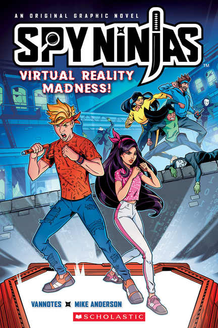 Cover image for Spy Ninjas Official Graphic Novel: Virtual Reality Madness!