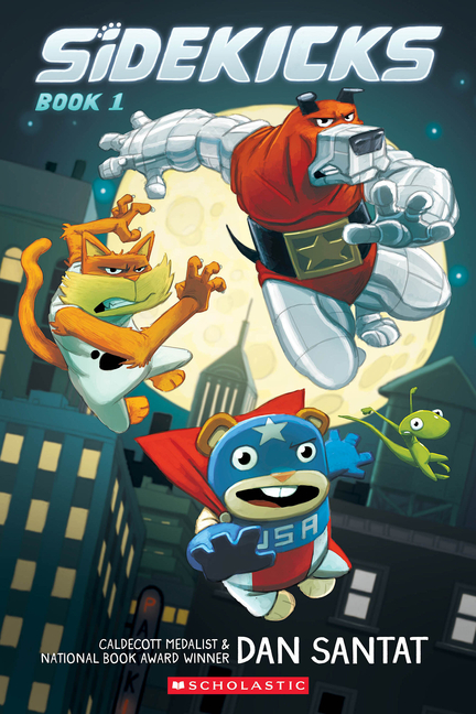 Cover image for Sidekicks: A Graphic Novel (Sidekicks #1)