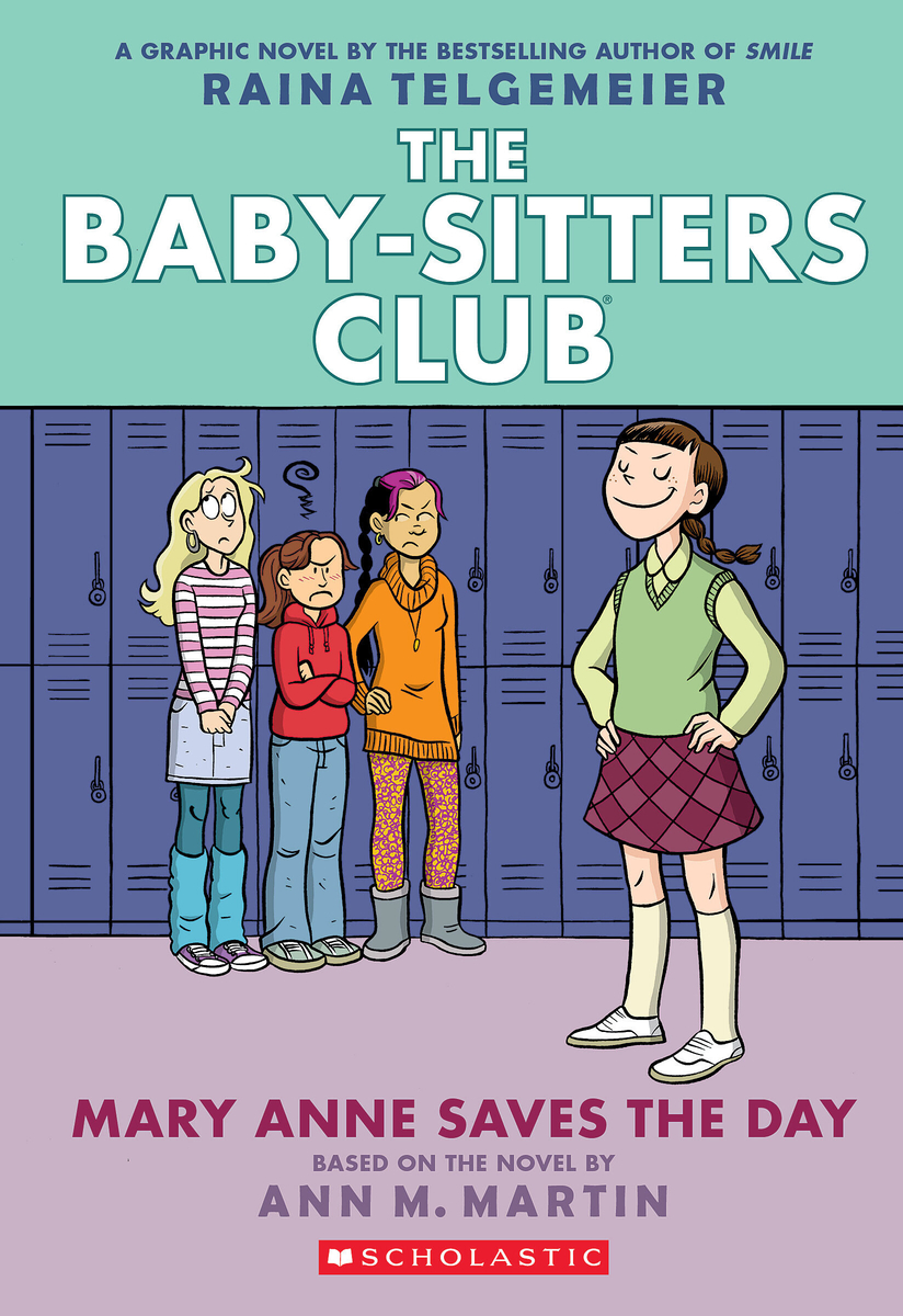 Cover image for Mary Anne Saves the Day: A Graphic Novel (the Baby-Sitters Club #3)