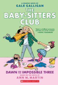 Cover image for Dawn and the Impossible Three: A Graphic Novel (the Baby-Sitters Club #5)