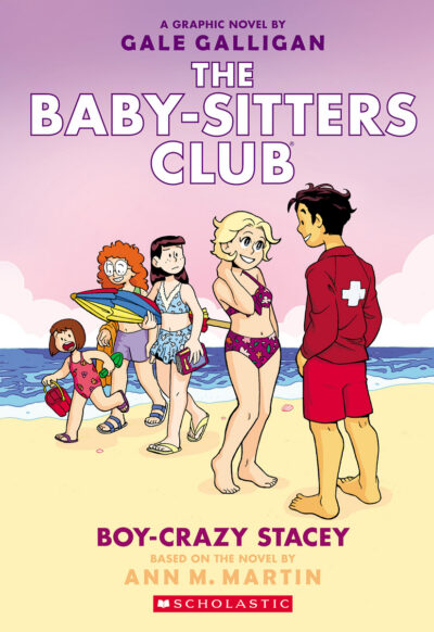 Cover image for Boy-Crazy Stacey: A Graphic Novel (the Baby-Sitters Club #7)