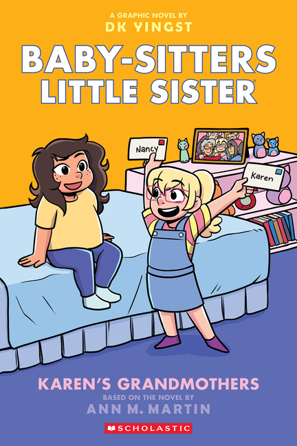 Cover image for Karen's Grandmothers: A Graphic Novel (Baby-Sitters Little Sister #9)