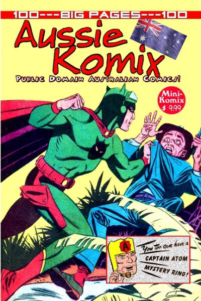 Cover image for Aussie Komix