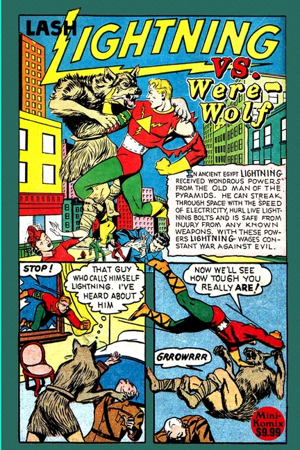 Cover image for Lash Lightning Vs. Were-Wolf