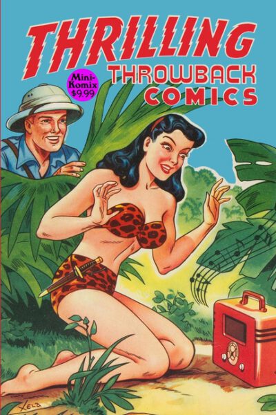Cover image for Thrilling Throwback Comics