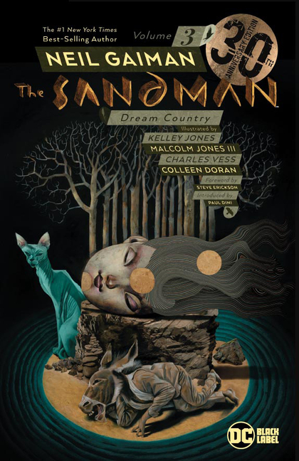 Cover image for The Sandman Vol. 3: Dream Country 30th Anniversary Edition