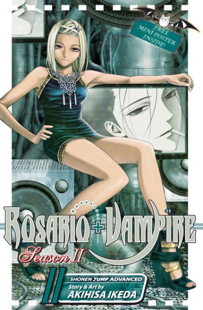 Cover image for Rosario+vampire: Season II, Vol. 11 [With Mini-Poster]