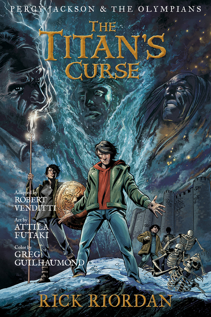 Cover image for The Percy Jackson and the Olympians: Titan's Curse: The Graphic Novel