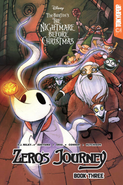 Cover image for Disney Manga: Tim Burton's the Nightmare Before Christmas - Zero's Journey, Book 3: Volume 3