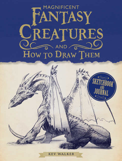 Cover image for Magnificent Fantasy Creatures and How to Draw Them