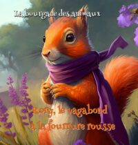 Cover image for La bourgade des animaux - Rory, le vagabond à la fourrure rousse