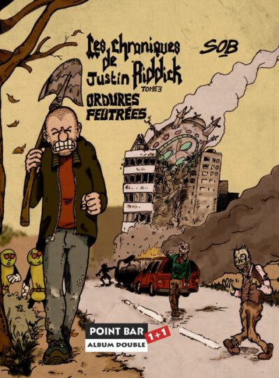 Cover image for Les Chroniques de Justin Riddick - tomes 3&4
