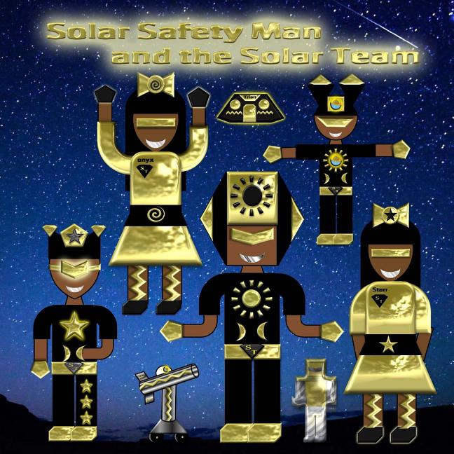 Cover image for Solar Safety Man: and the Solar Safety Team