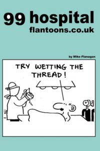 Cover image for 99 hospital flantoons.co.uk: 99 great and funny cartoons about hospitals