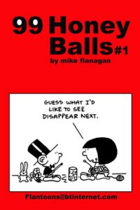 Cover image for 99 HoneyBalls #1: 99 great and funny cartoons.