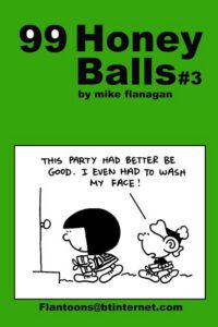 Cover image for 99 HoneyBalls #3: 99 great and funny cartoons.