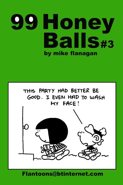 Cover image for 99 HoneyBalls #3: 99 great and funny cartoons.