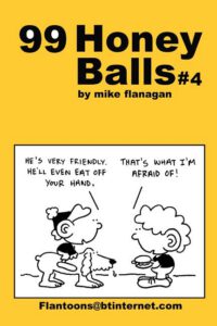 Cover image for 99 HoneyBalls #4: 99 great and funny cartoons.