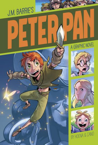 Cover image for Peter Pan: A Graphic Novel