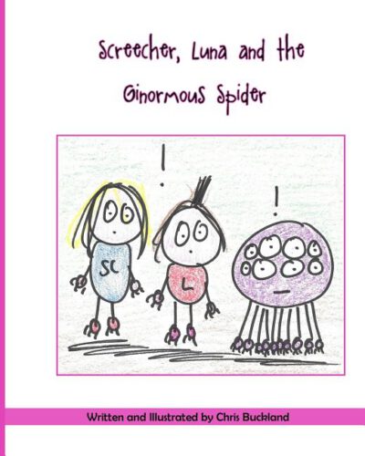 Cover image for Screecher, Luna and the Ginormous Spider: A Krazy Eye story