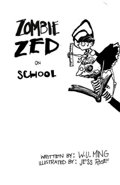 Cover image for Zombie Zed on School