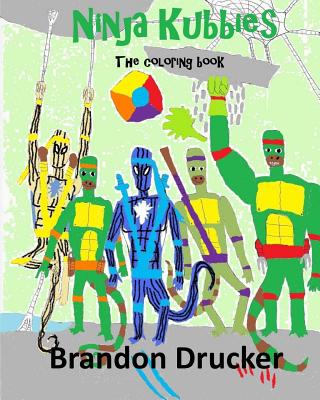 Cover image for Ninja Kubbies: The Coloring Book