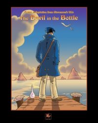 Cover image for The devil in the bottle: comic adaptation from R. L. Stevenson's Tale