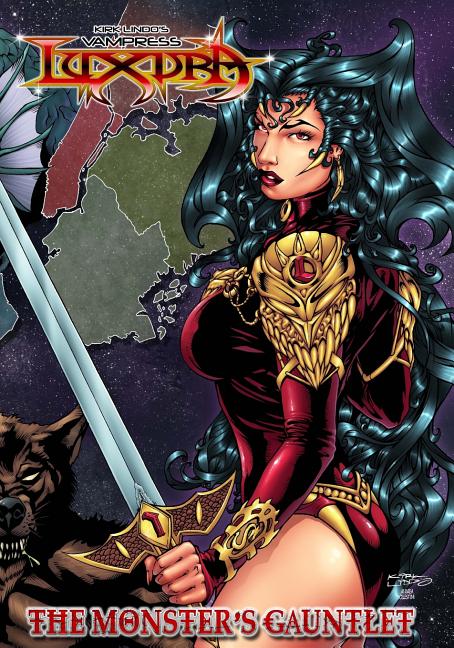 Cover image for Vampress Luxura: The Monster's Gauntlet Special Edition: A Graphic Novella