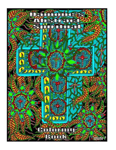 Cover image for spiritual coloring book: religous coloring book