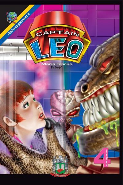 Cover image for Captain Leo.Chapter4-The muton threat: +Bio-supplement 4